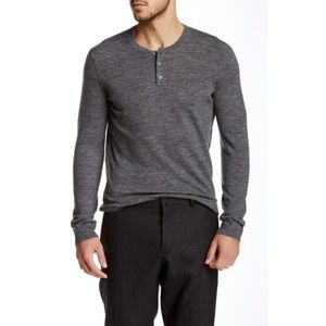 Vince Long Sleeve Wool Henley